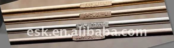 AWS A5.7 silicon bronze brazing welding wire TIG 3.2mm ErCuSi-A