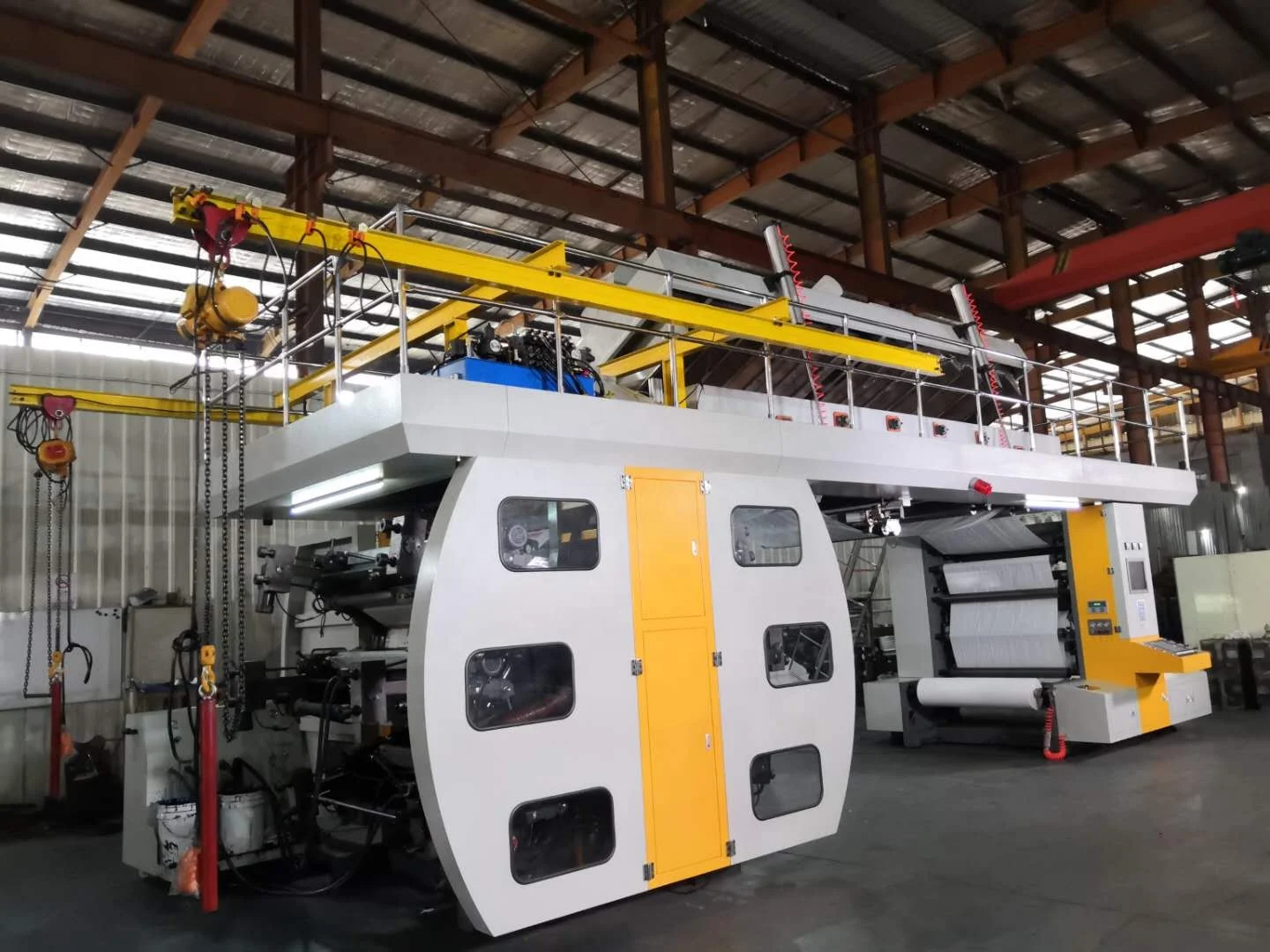 CI Press Central Drum Flexographic Printing Press