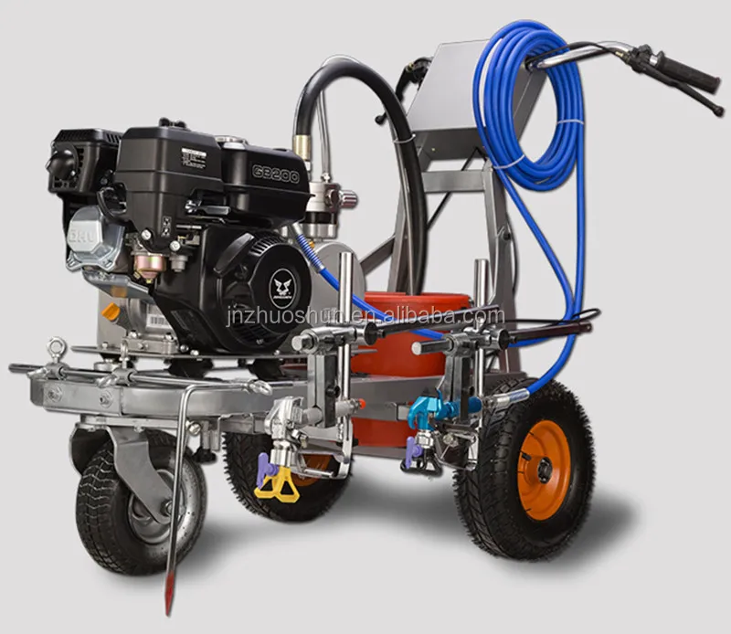 Manual signs traffic marking machine,road line spraying machine