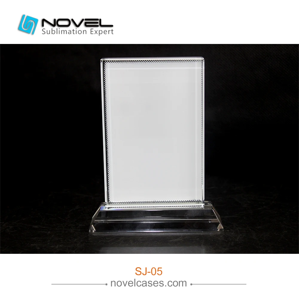 
DIY Sublimation Blank Crystal Smooth Angel Square Photo Frame 