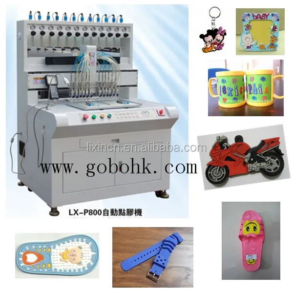 HF soft pvc key chain making machine, key ring dispensing machine production line