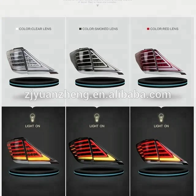 vland wholesales LED Vellfire 2007-2013 Generation 2th Tail Lamps  Rear Sequential Indicartor Running Signal Light Alphard