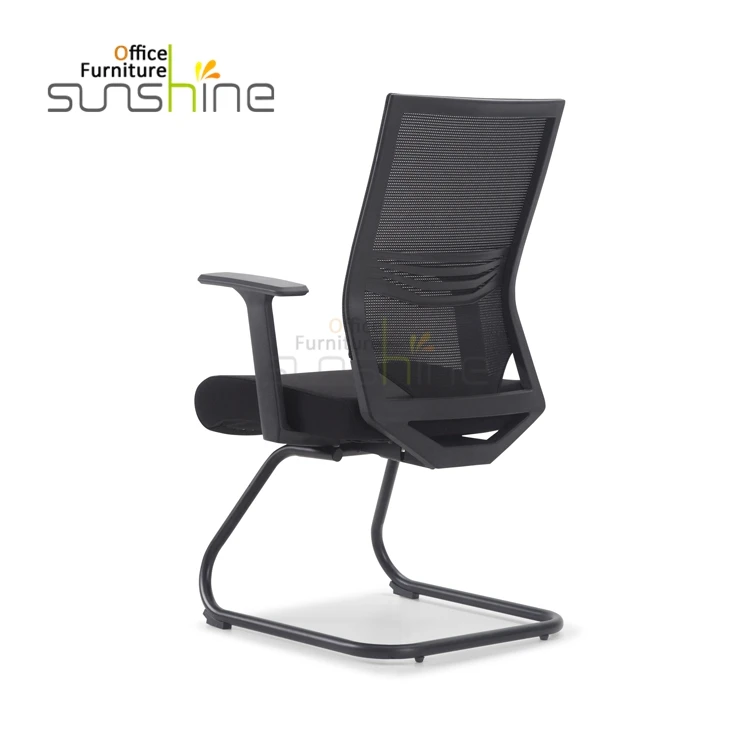Comfortable Mesh Visitor Chair  For Guests & Mesh back meeting Office  chair for conference room