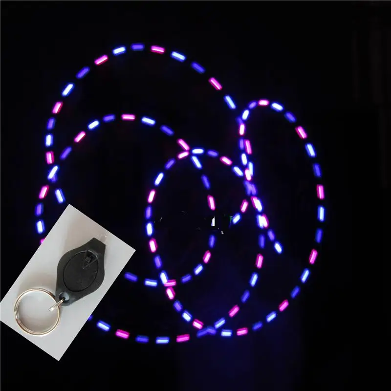 Best price tri colors clear lens Rave lights Ribbon 5mm strobe LED bulb for Microligths