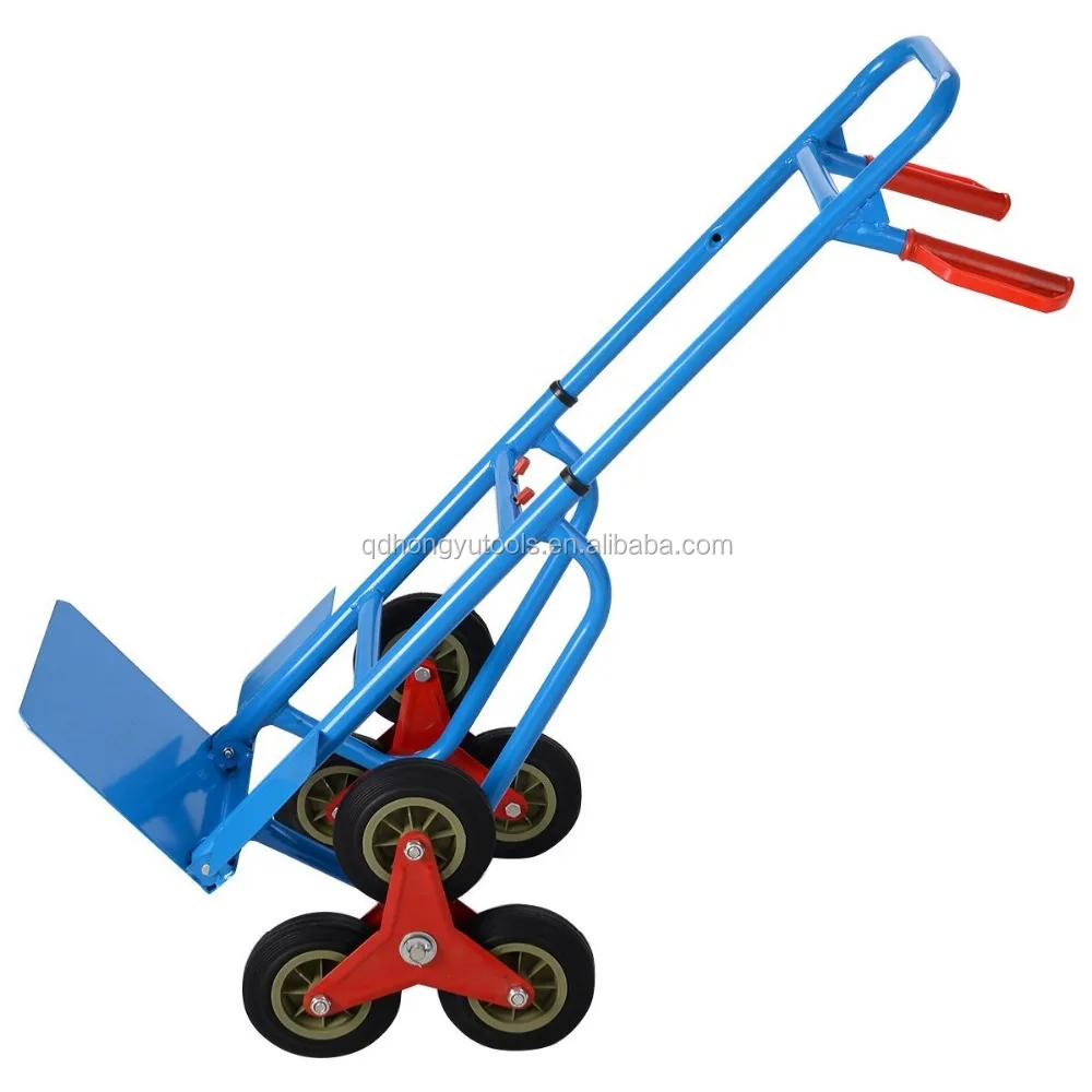 Six Wheel Platform Stair Climbing Hand Trolley