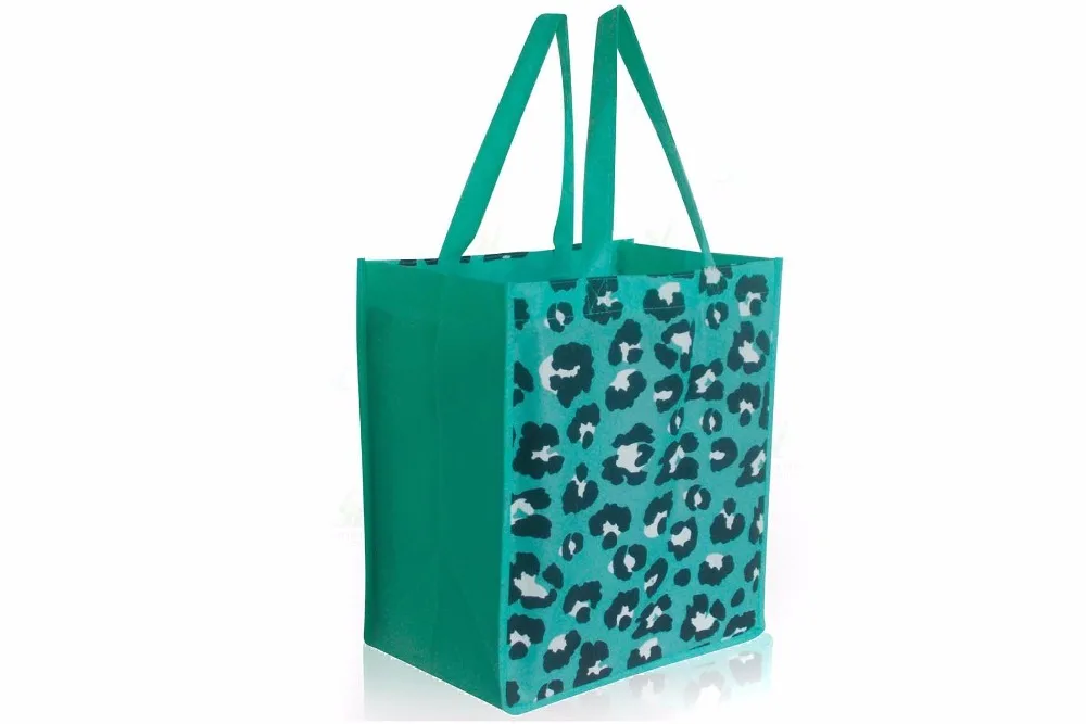 Eco friendly big shopper bag with full color print, personal shopper tote bag