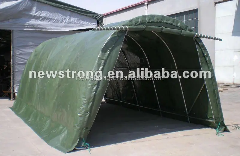 Cheap Steel Tube Frame Mobile Carport