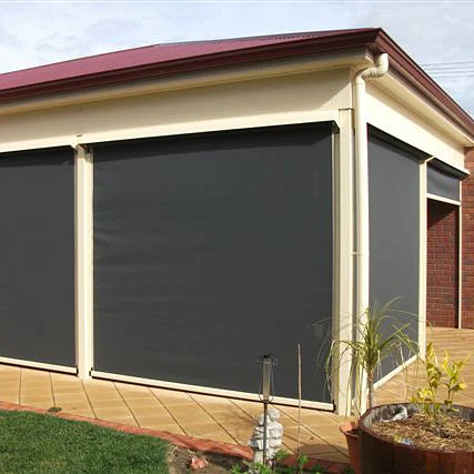 5 Years Warranty Ziptrak Waterproof Roller Blinds with Zip Track System for outdoor