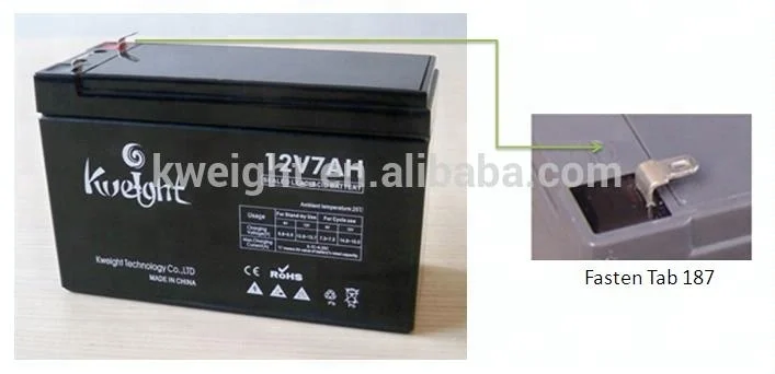 Rechargeable battery 12V 7.2AH smf maintenance free vrla lead acid battery 12v 7ah for ups backup power replacement battery
