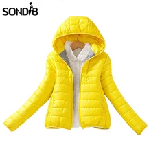 8 Colors Winter Jacket Women 2016 Fashion Ladies Parkas Slim Hooded Padded Overcoat Winter Coat Women Tops Plus Size XXL