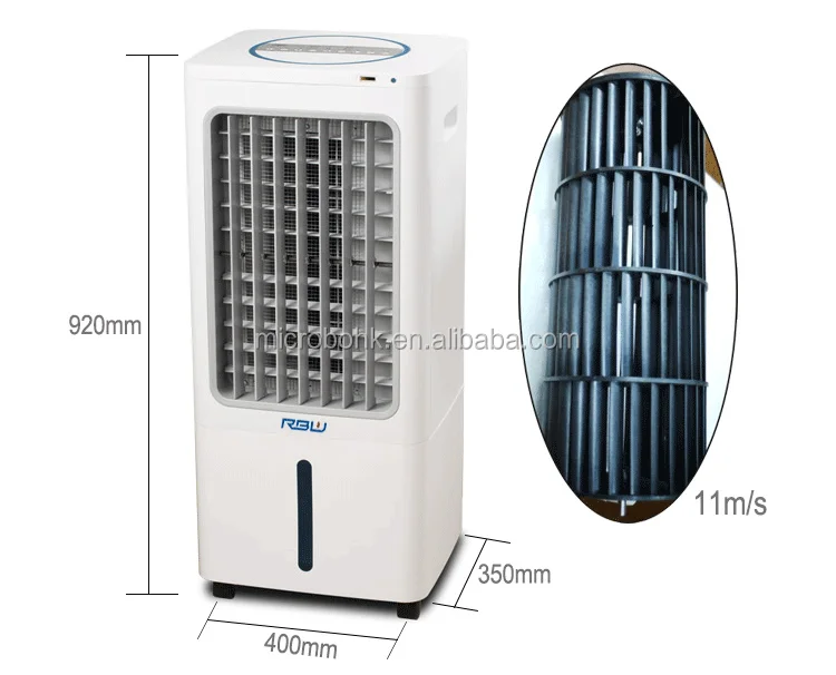Personal Mini Energy Efficient 100W Room Water Air Cooler Portable Misting Fan