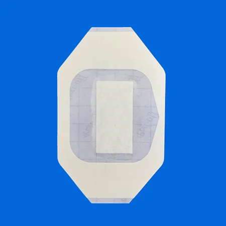 medical waterproof PU surgical wound dressing plaster Transparent Film Dressing with Pad