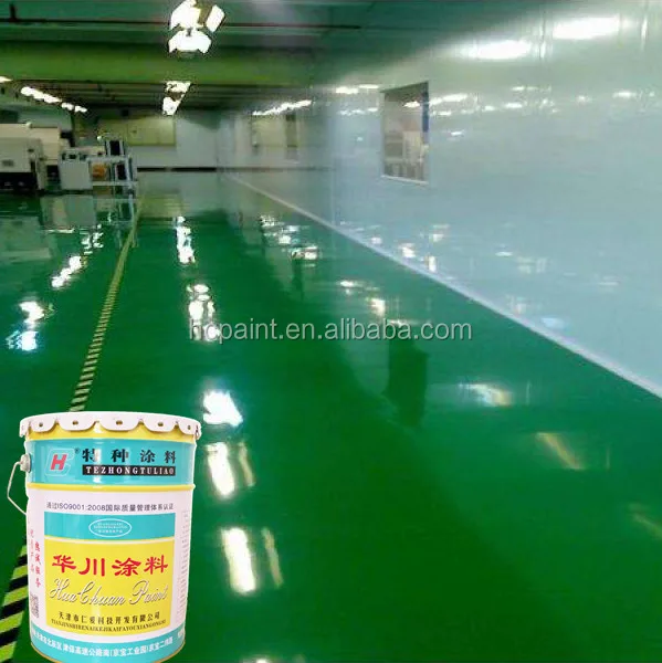 Жидкость истиранию Смола устойчивы краска для пола