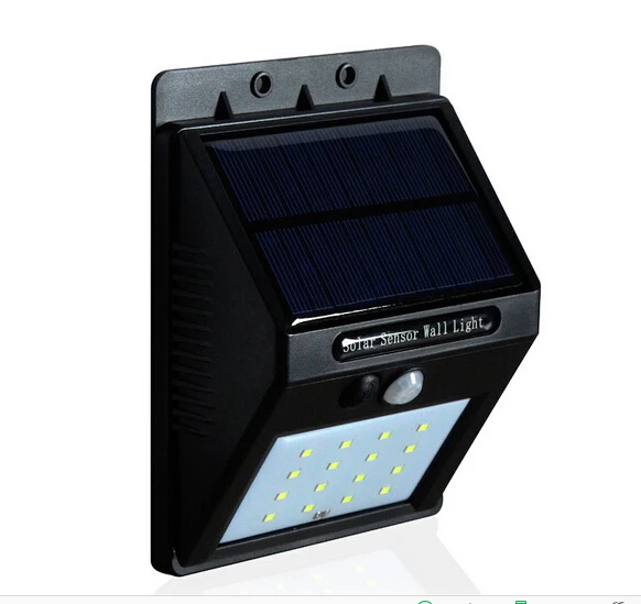 Energy saving wall mounted decorative solar sensor outdoor IP65 4 watt 5w 10w 15w led wall light factory sell