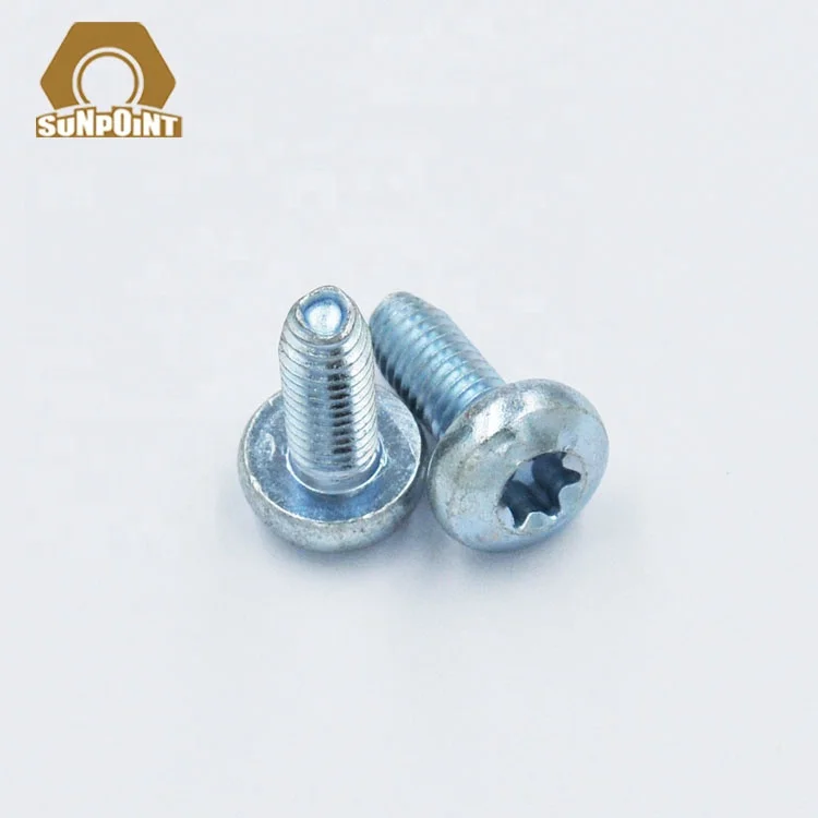 
Stainless steel inner hexagon head triangular-tooth self-tapping screw 