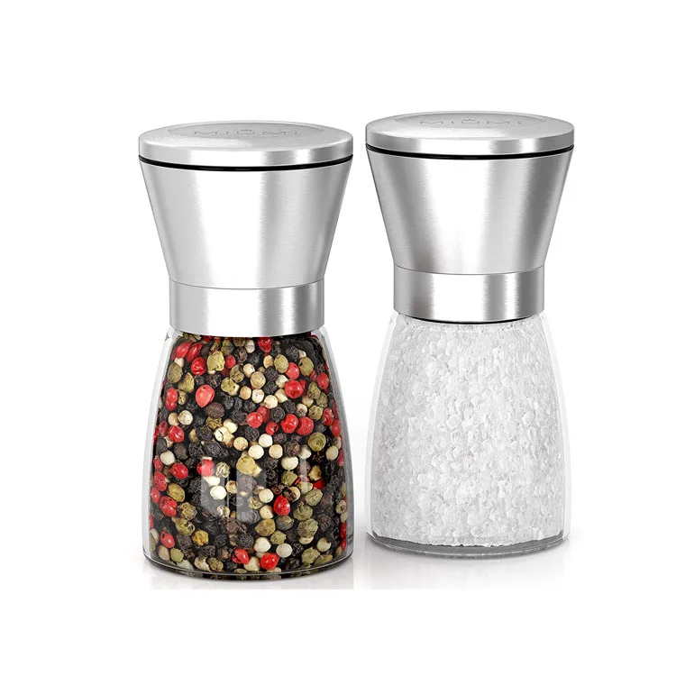 Premium turkish holar 2 chili salt and pepper grinder set