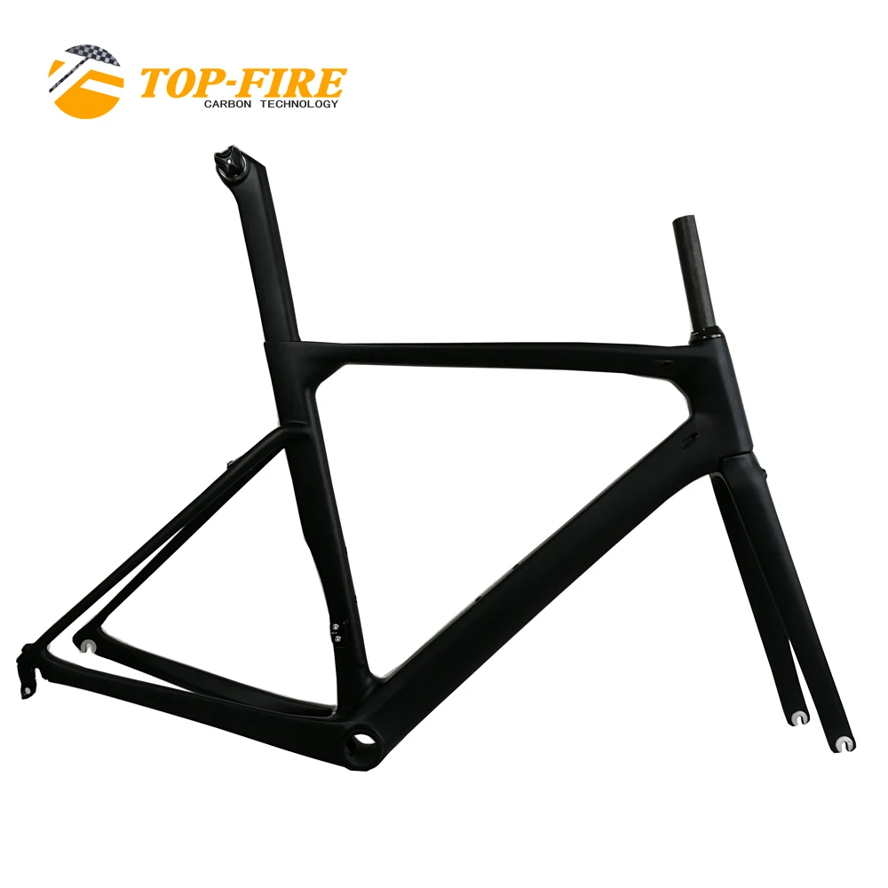 TOP FIRE most popular china bicycle frames FM-R890 carbon bicycle frame with direct mount brake
