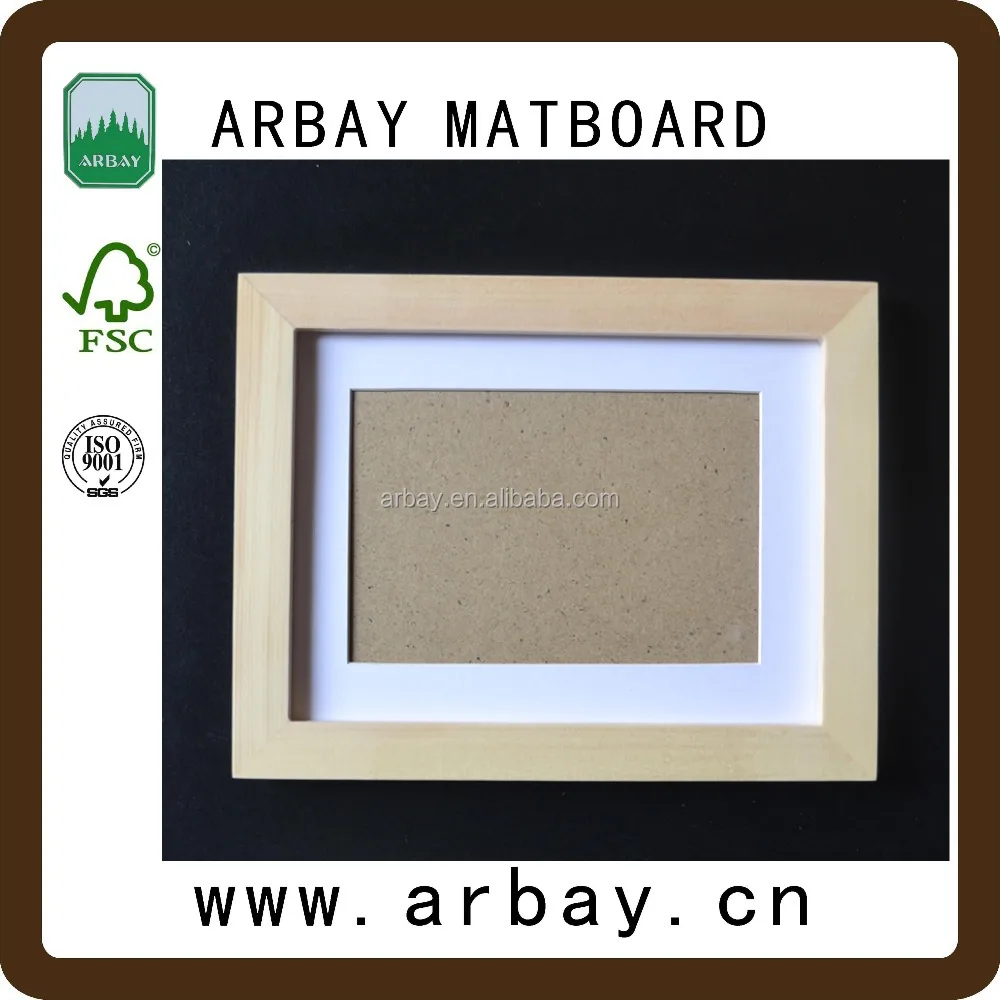 acid free white uncut matboard /adhesive mount board/photo mounting board