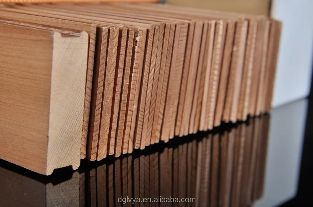 Red Cedar Venetian Blinds Slats