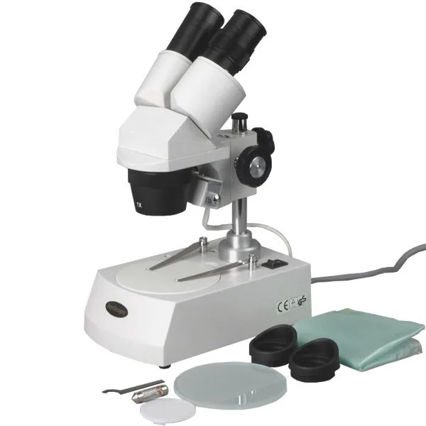 AmScope Supplies Binocular Stereo Microscope 10X-15X-30X-45X