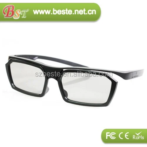 
NEW!plastic circular polarized 3d glasses,master image 3d glasses for sell 