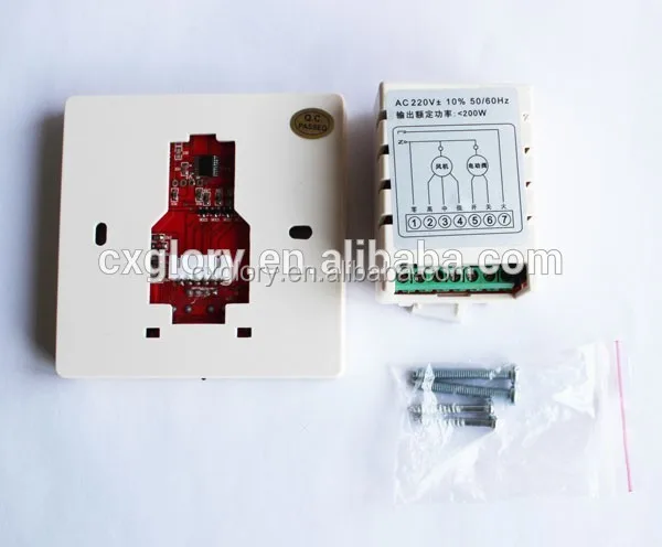 Factory Price WSK-8D Room Adjustable Digital Nest Central Air Conditioner Room Thermostat