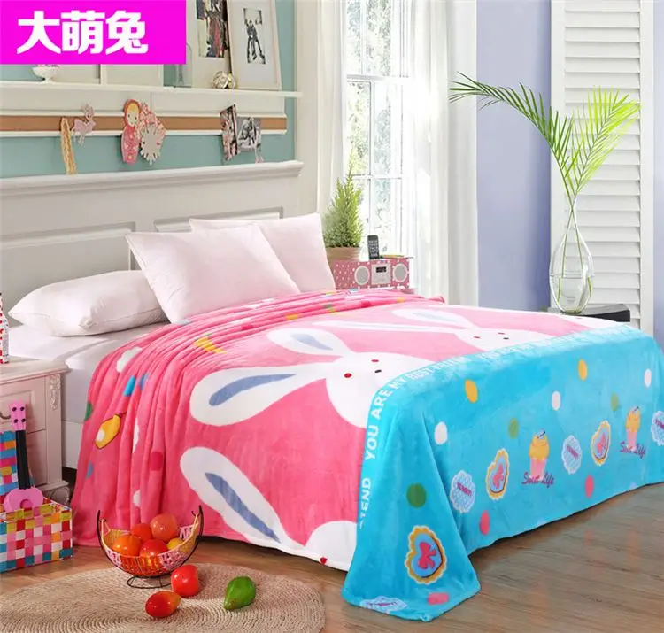 
100% polyester flannel fleece wholesale fleece blankets knitted flannel blanket 