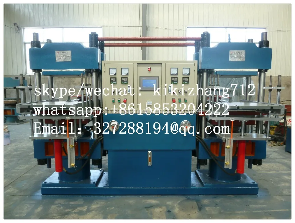two station vulcanizing machine