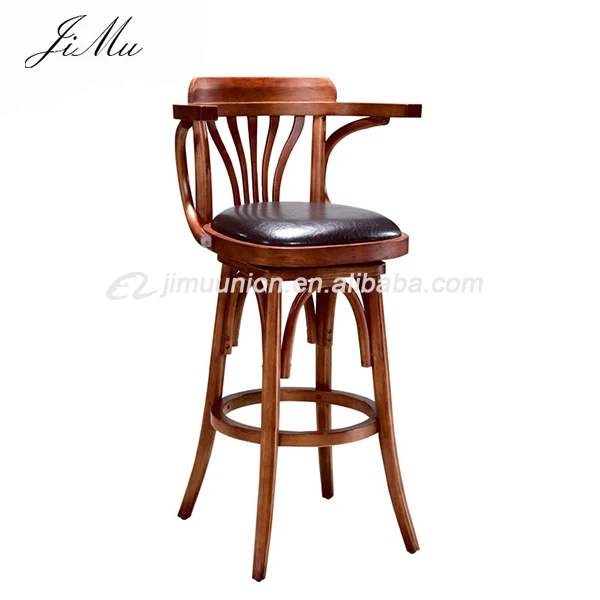 French Antique Vintage Style Dining Chair For Restaurant Solid Wooden Carved Back Dining Chair For Restaurant
