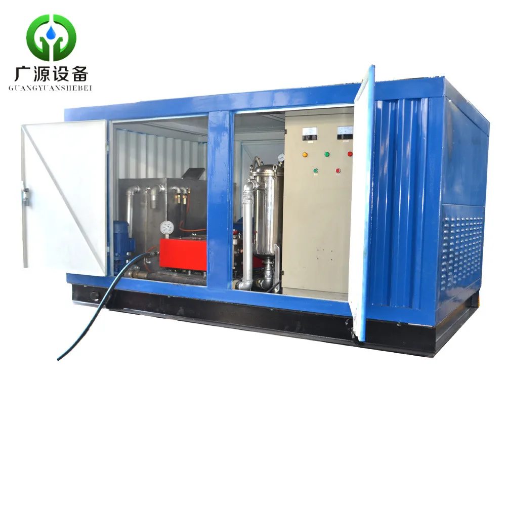 1000bar Industrial Condenser Pipe Cleaner High Pressure Water Jetting Cleaning Machine
