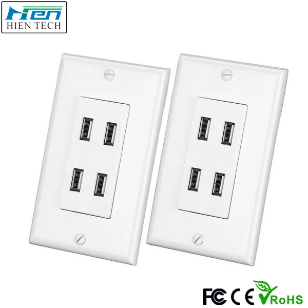 Новинка 2019 зарядное устройство USB Type-C настенная розетка