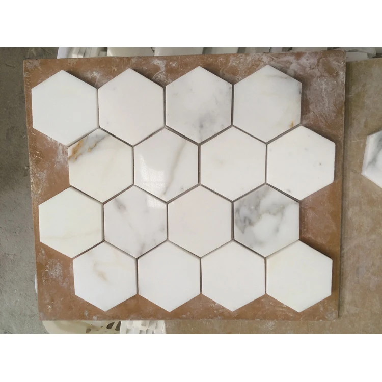 Best selling china suppliers century mosiac hexagon marble mosaic