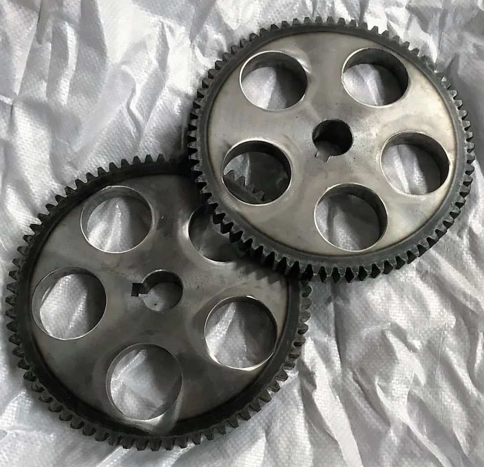 
China supplier wholesale steel large diameter spur helical gear rack and pinion 3M-71T 