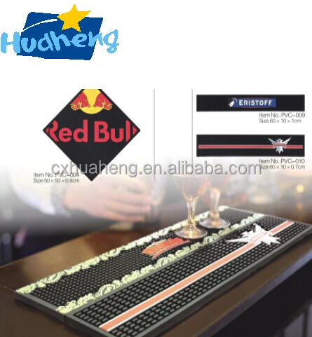 OEM high quality custom Bar Mat/custom pvc bar mat