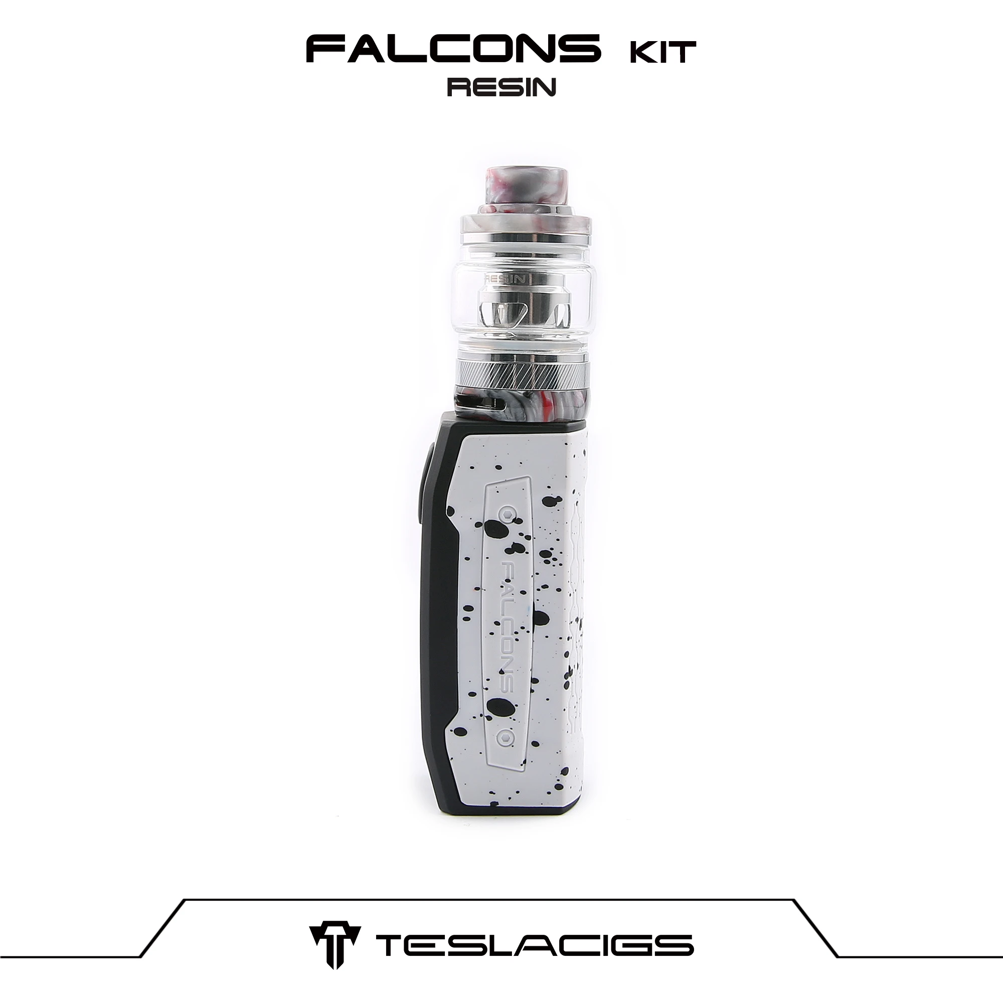 Набор ярких вейпов Tesla с баком из смолы