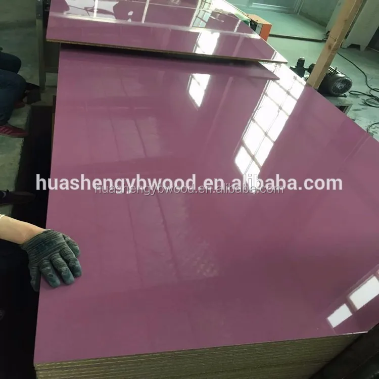 Низкая цена высокоглянцевая УФ панель mdf от