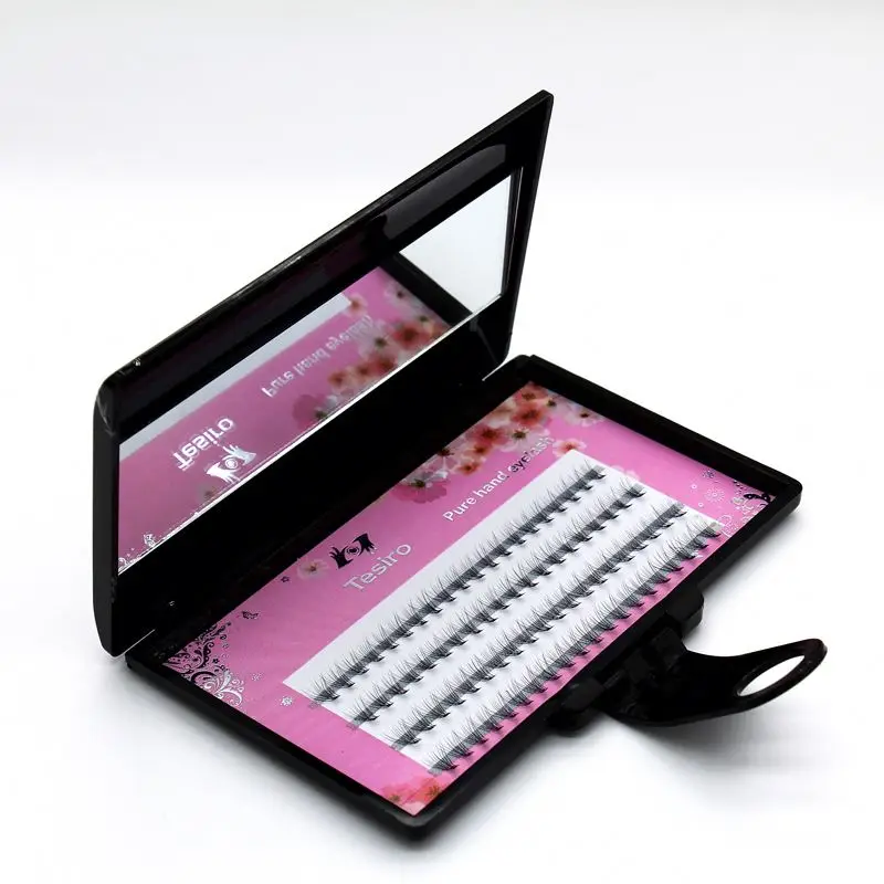 Wholesale top quality Fashion 60pcs Professional Makeup Individual Cluster Eye Lashes Grafting Fake False Eyelashes