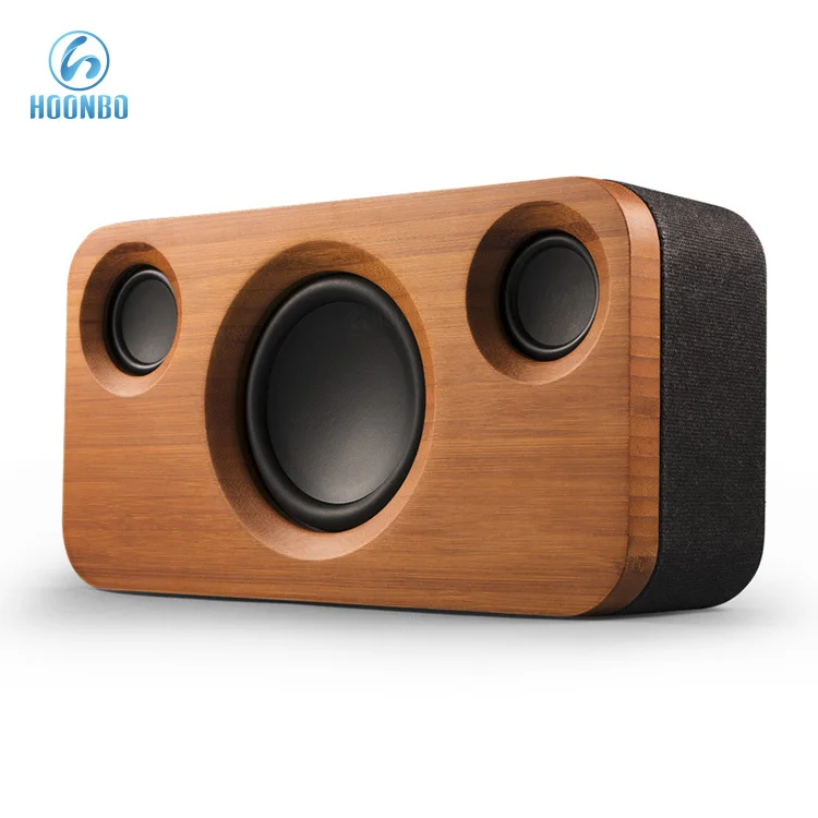 
Retro Style Unique Design TWS Wooden Portable BT 5.0 Speaker Bamboo 