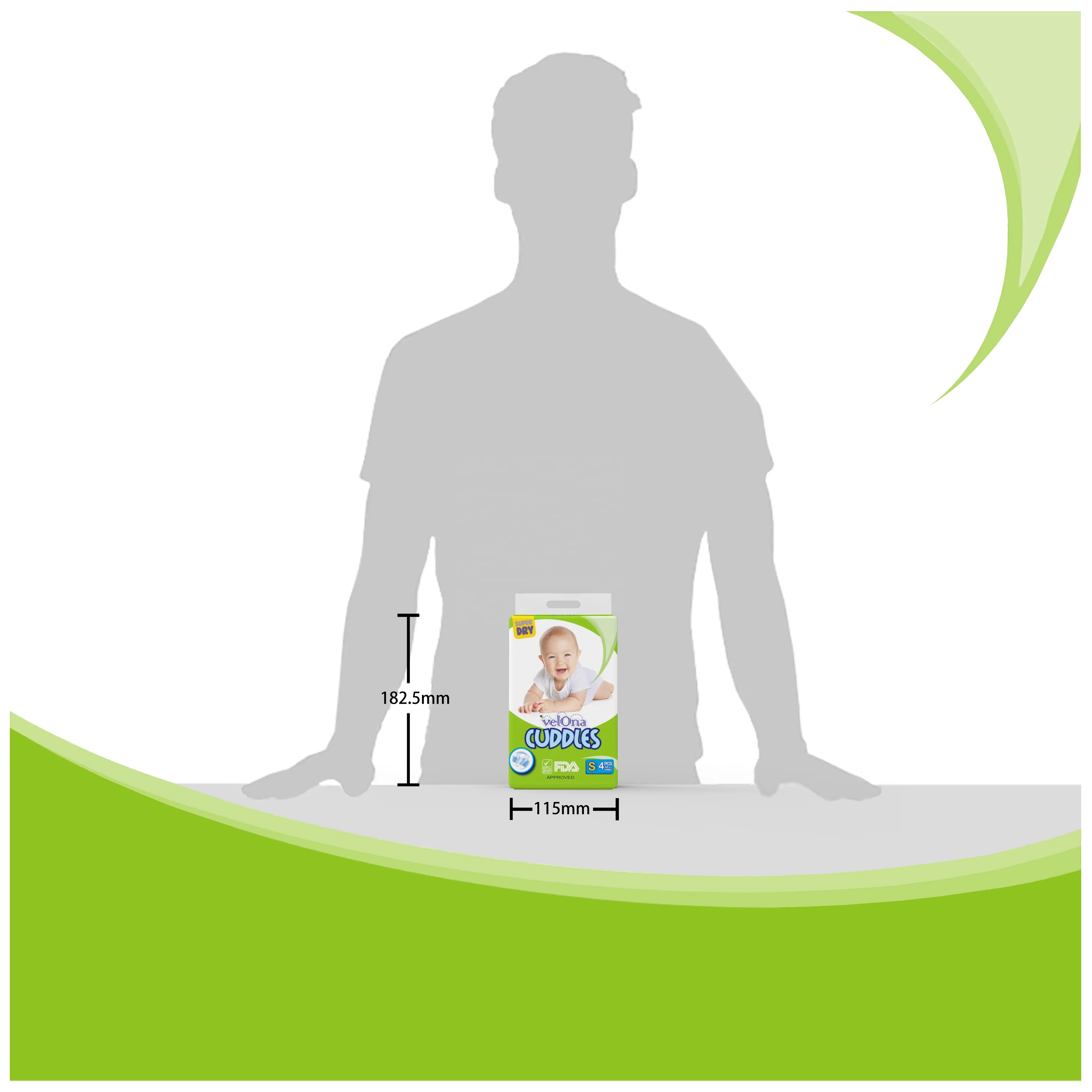 Besuper D020 Natural New Promotion Customization Cheap Price Cheap Baby Diaper Online Wholesale From China S4*18