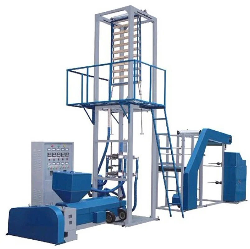 
LDPE PE Zipper Self Closing Bag Ziplock Plastic Film Blowing Machine 