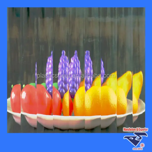 Patterned Polystyrene Plexiglass Plastic Sheet for Shower Enclosure