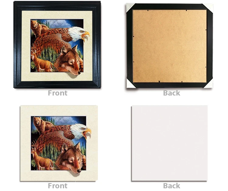 home decorative unique 3d art painting new design photo magic deep 3d lenticular