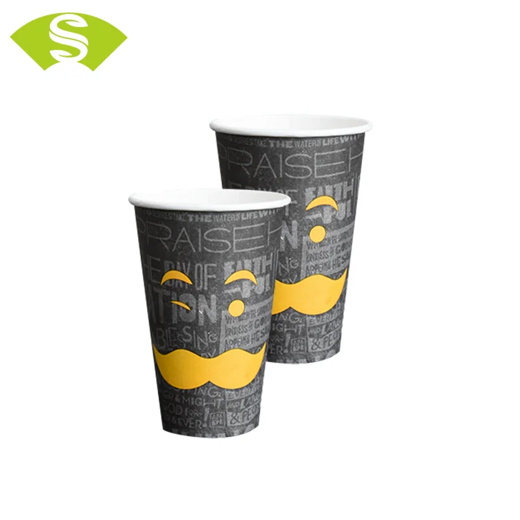 Disposable Cup Vending Paper Cup Custom Paper Coffee Carton Cups