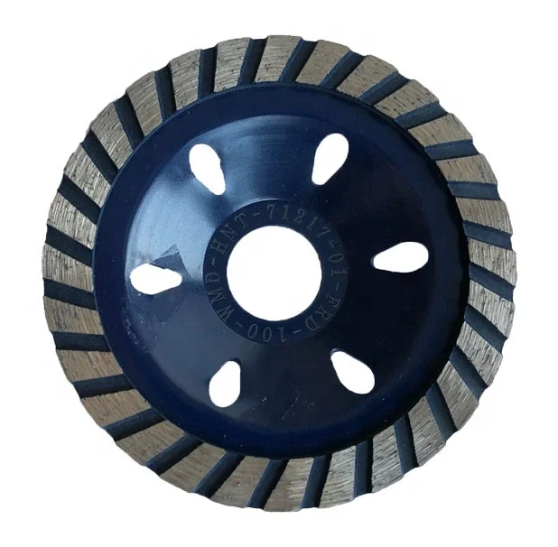 4 Inch tool part abrasive tool diamond single row grinding disc cup wheel for granite marble concrete terrazzo