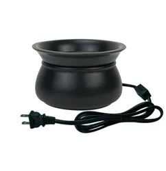 electric aromatherapy wax warmer essential oil burner ceramic hot plate wax melt warmer aroma censer candle jar warmer