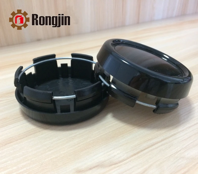 
ABS 79.2mm 6 Lug Black Wheel Hub Cap Center 