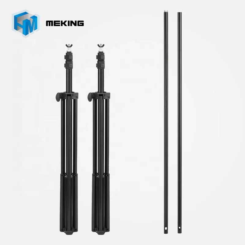 Selens 2x2M Photography Backdrop Stand Muslin Background Stand Support System Kit