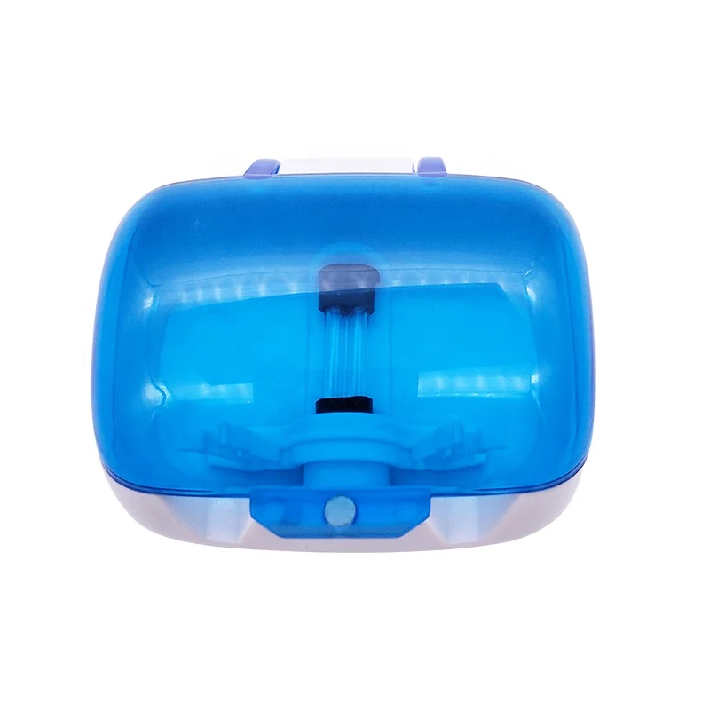 Hanging Dual-clip Ultraviolet Tooth Brush Sterilizer With Battery