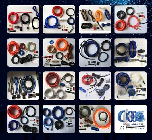 car audio 4 Gauge Amp Kit Amplifier Install Wiring Power  Wire