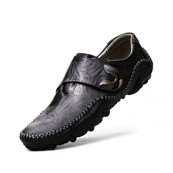 Best selling latest fashion driving shoes genuine leather casual shoes